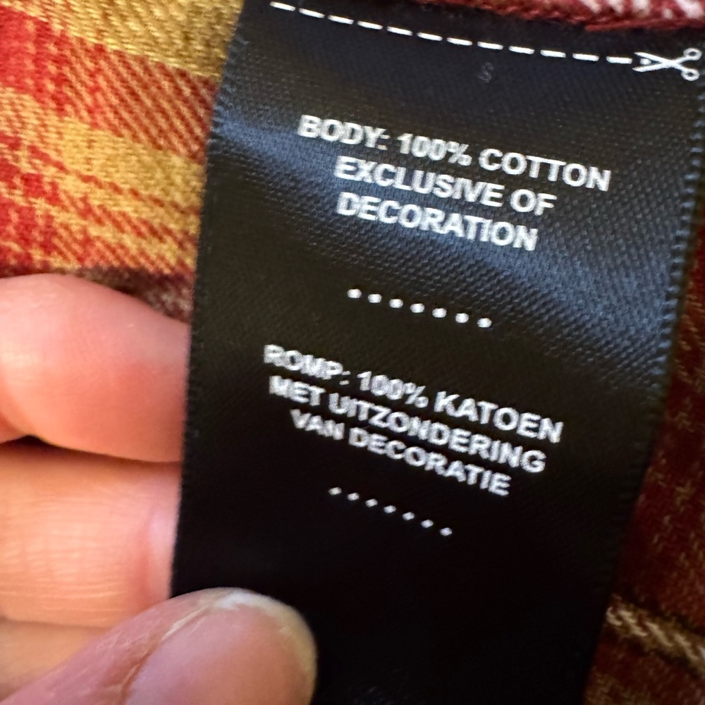 Harley-Davidson 120th Anniversary Flannel Shirt 1W Red Plaid - Picture 9 of 11